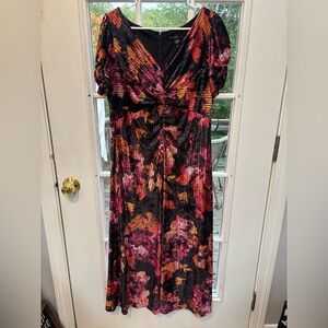 Maggy London Floral Midi Dress 14